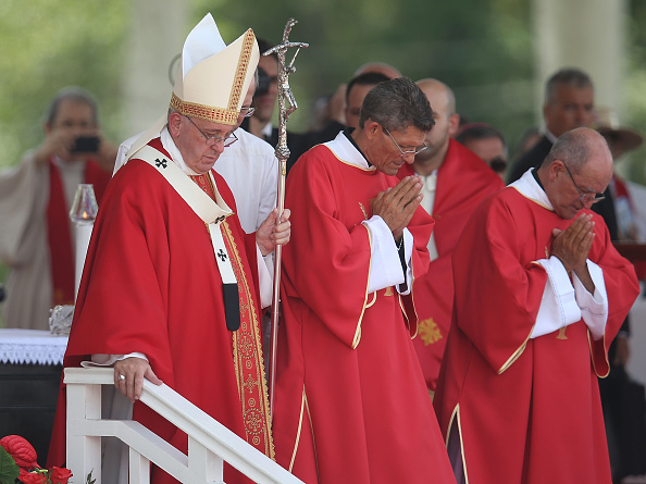 Holguin Cuba. Pope Francis is spending his second day of a three-day trip before moving on to the United States