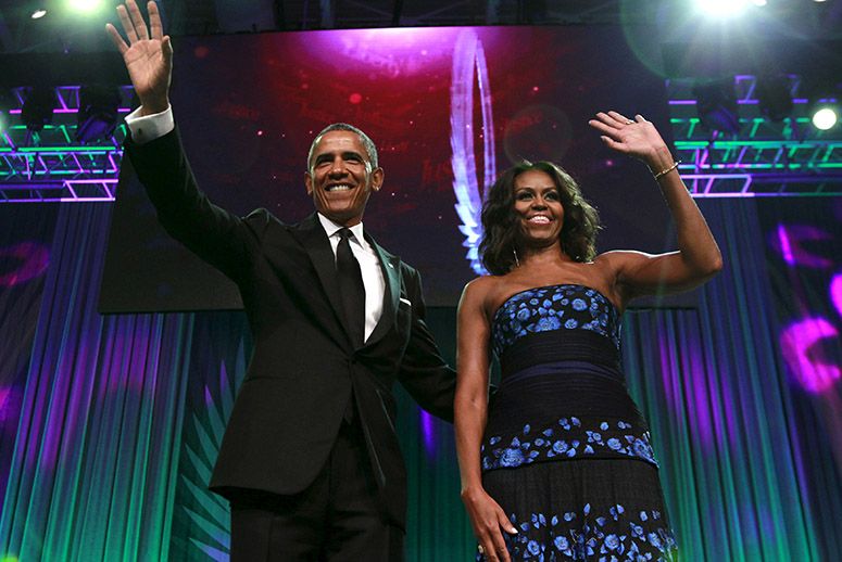 President Obama speaks at Congressional Black Caucus dinner