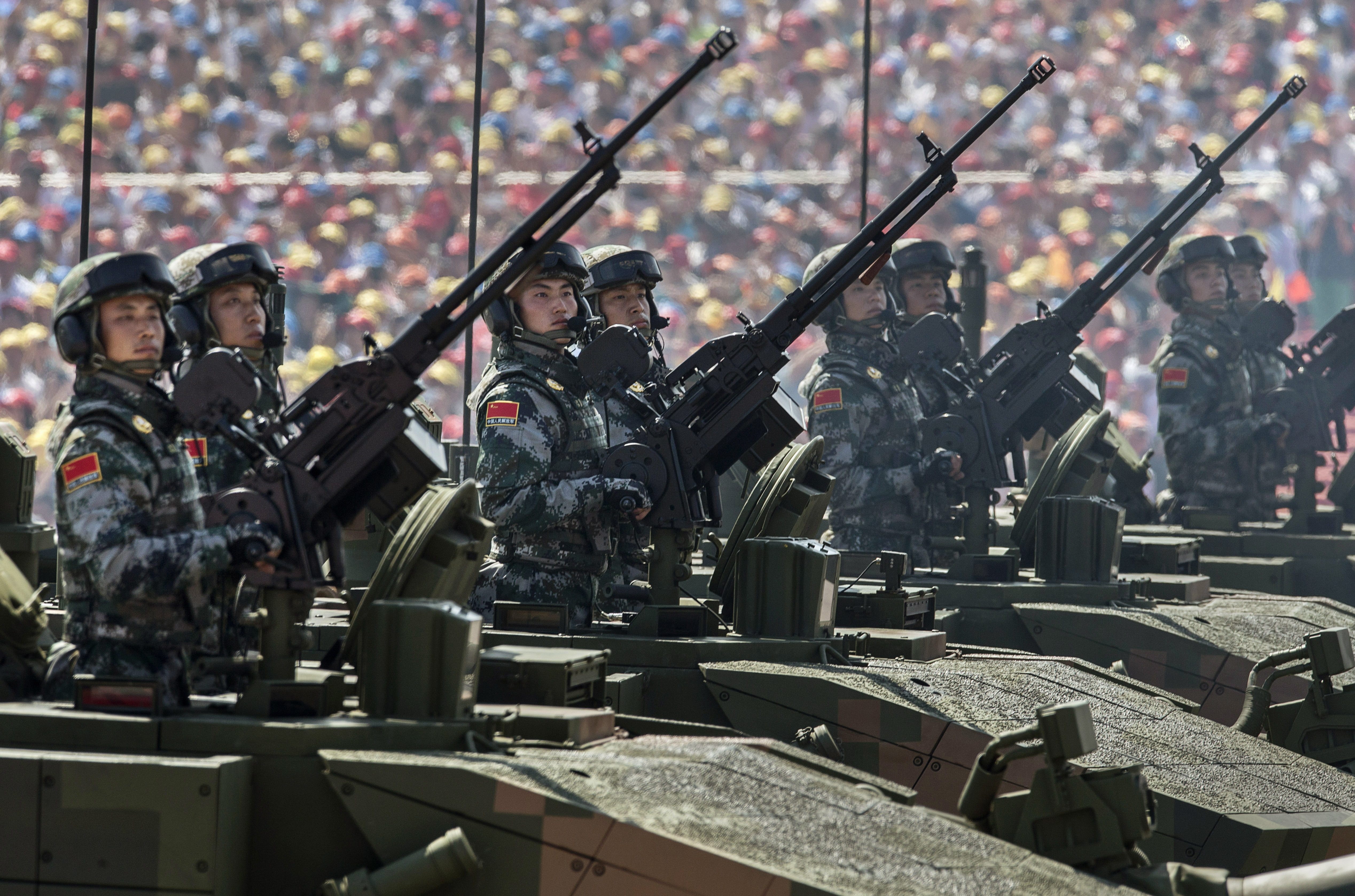 China Holds Military Parade To Commemorate End Of World War II In Asia