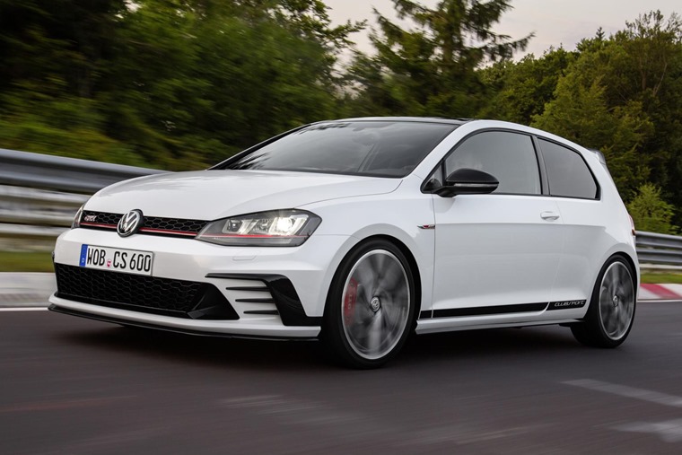 Volkswagen Golf GTI Clubsport 2016 White Front Dynamic