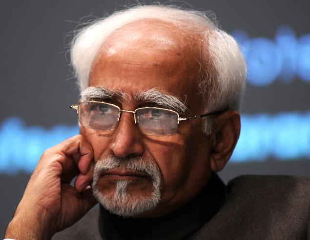 Vice President Hamid Ansari. File