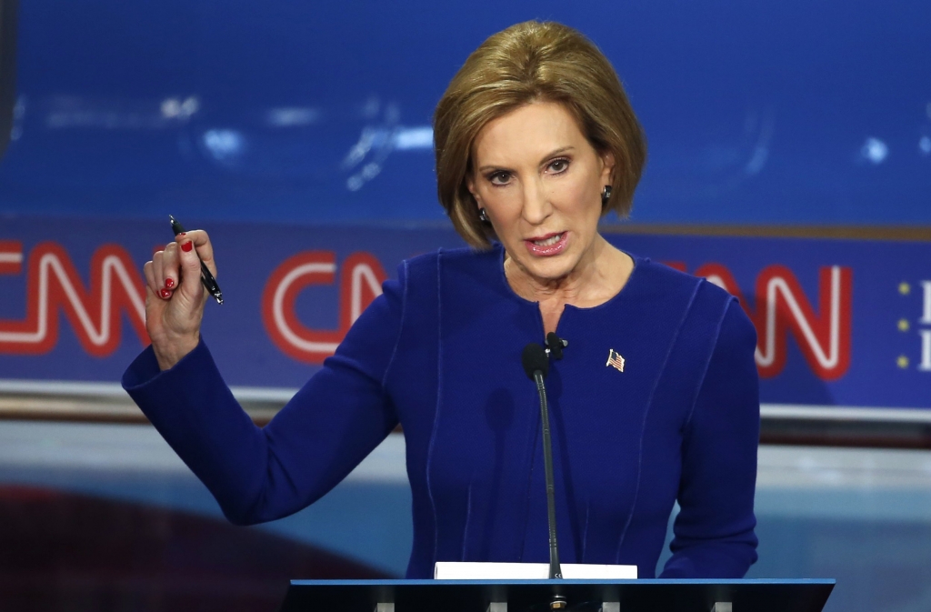 ReutersRepublican presidential candidate Carly Fiorina