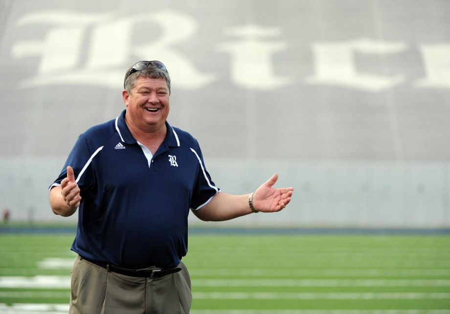 Rice coach David Bailiff says âyou win with great senior classes and that is what we have had at Rice