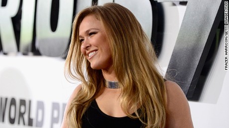 Ronda Rousey says she'll go to the Marine Corps Ball with Marine Jarrod Haschert