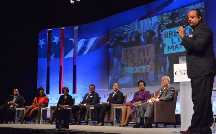 Roland Martin moderates the ‘Black Lives Matter’ National Town Hall Panel