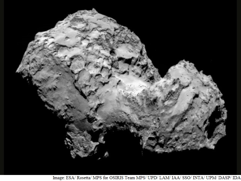 Rosetta comet likely formed from 2 separate objects