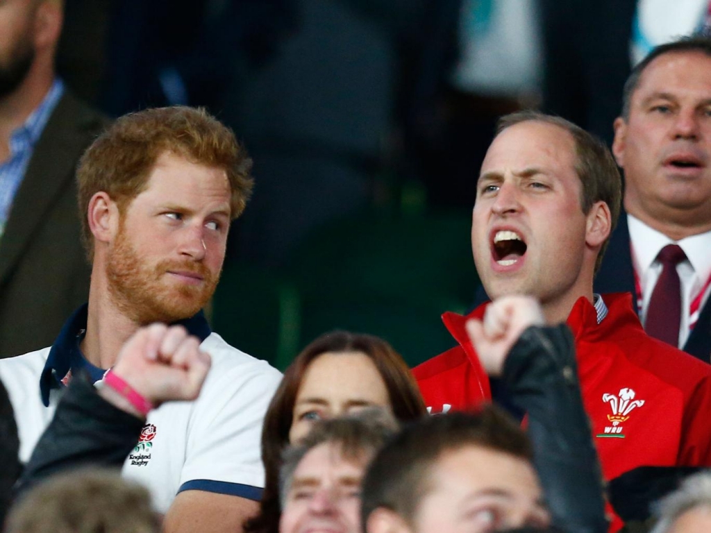 Rugby World Cup 2015: Prince Harry is 'not amused' after Wales triumph