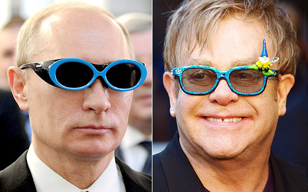 Elton John has publically thanked Vladimir Putin for'reaching out to him