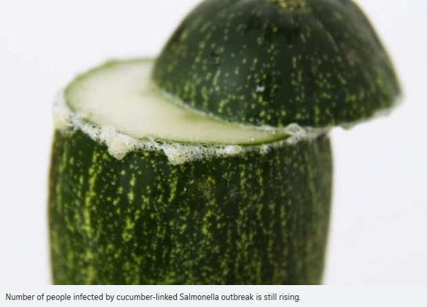 Salmonella outbreak leads to cucumber recall in Miss.