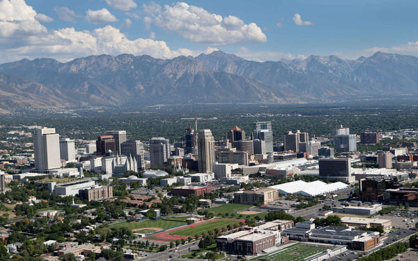 Salt Lake City downtown and skyline Aug. 10 2015 in Salt Lake City. Tom Smart Deseret News Enlarge