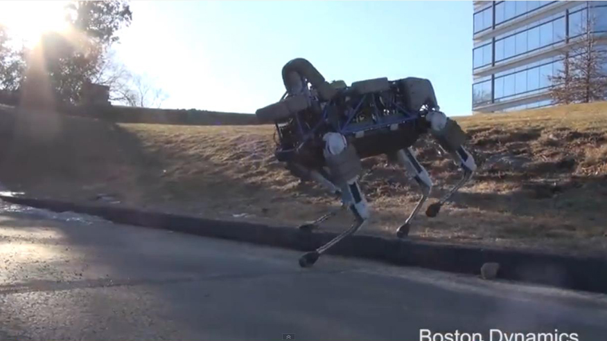 Marines give Google's latest robot a tryout as “working dog”