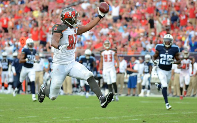 Seferian-Jenkins started off the season with two touchdowns against the Titans