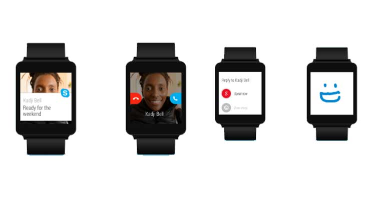 Skype Skype for Android Wear Android Wear Skype Android app Skype Android 6.4 app Skype Android Wear feature Skype Android Wear support technology technology news