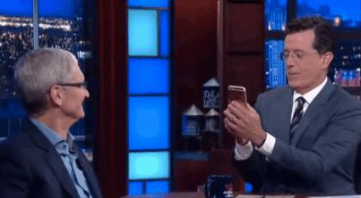 Apple CEO Tim Cook Gets Personal With Stephen Colbert About Coming Out as Gay