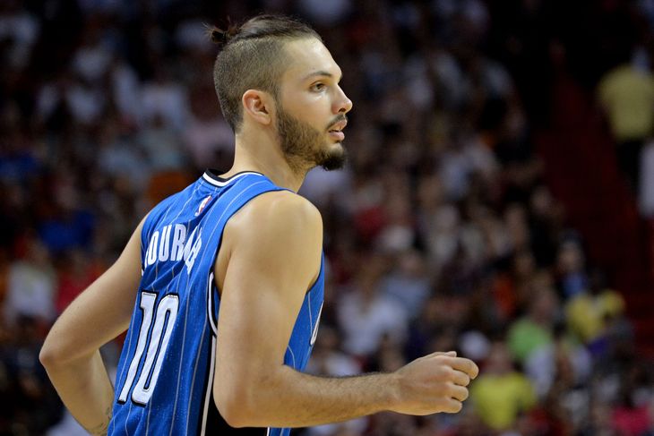 Evan Fournier Steve Mitchell-USA TODAY Sports