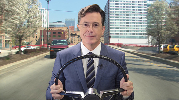 Stephen Colbert's'dulcet tones are all over Waze's latest update