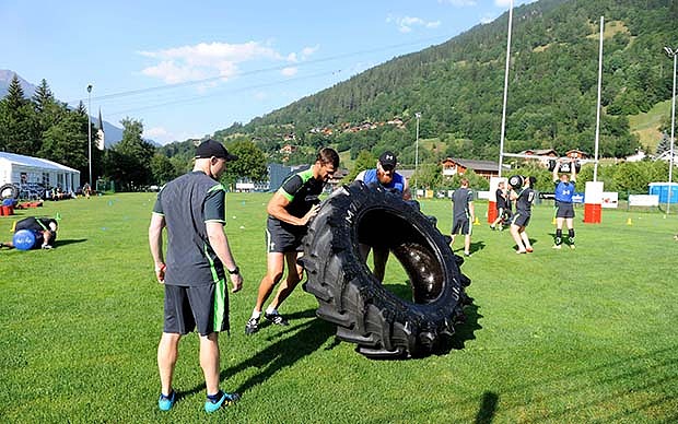 Wales Rugby Training Camp