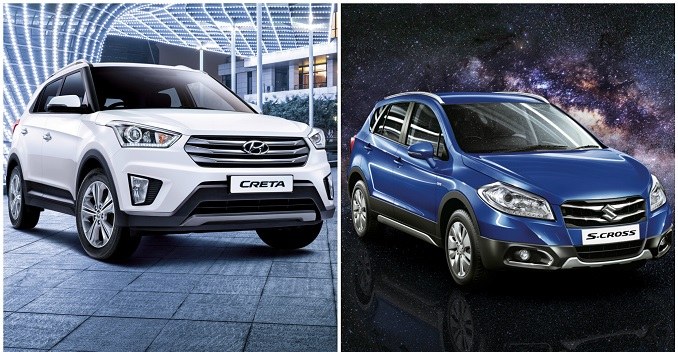 Comparison Hyundai Creta vs Maruti Suzuki S-Cross