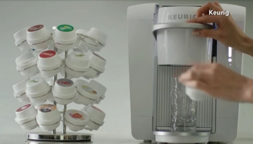 The popular coffee machine Keurig unveiled the Keurig Kold on National Coffee Day