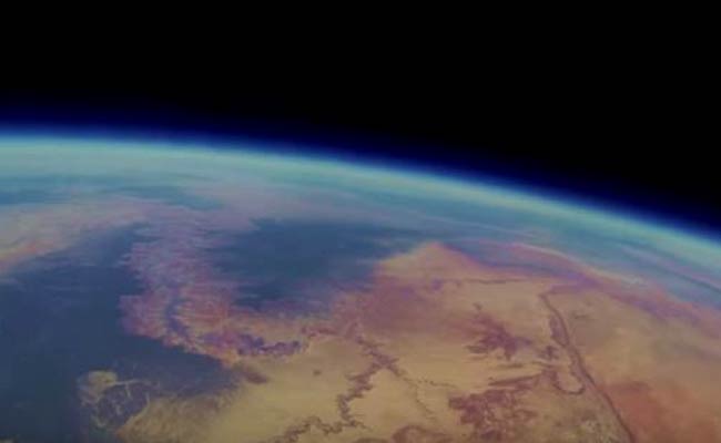 From 100,000 Feet Above a Camera Recorded Incredible Footage