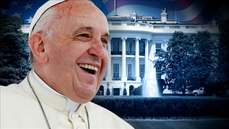 Pope Francis Arrives in US