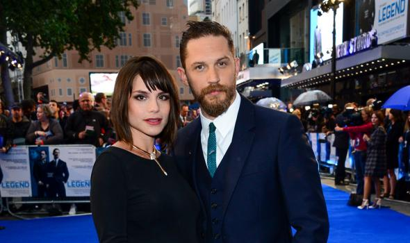 Tom Hardy and Charlotte Riley