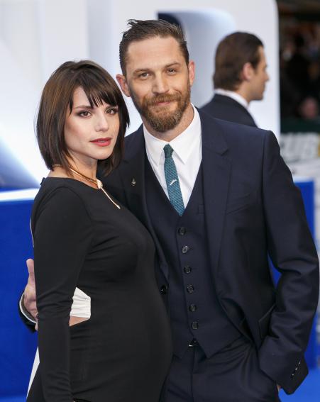 Tom Hardy and his wife Charlotte Riley are expecting a baby