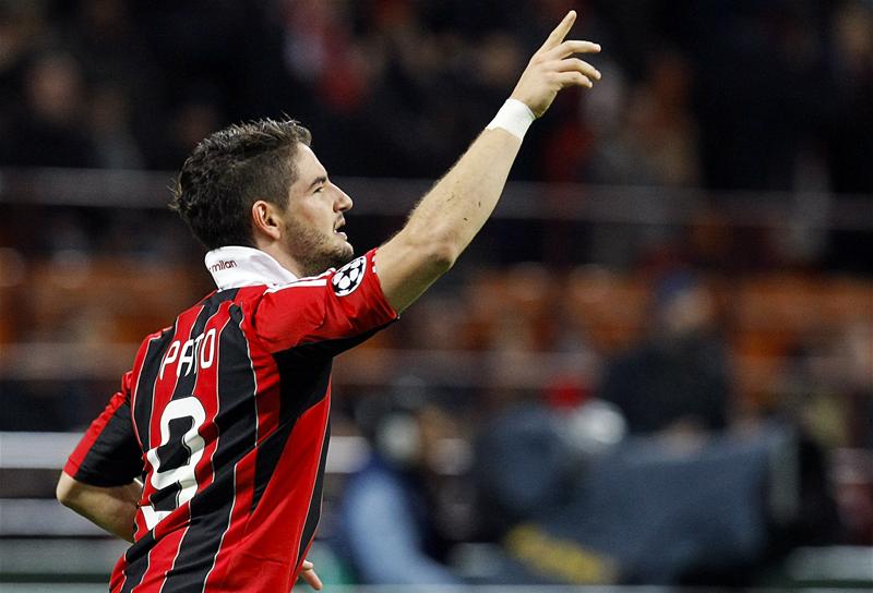 Alexandre Pato's best scoring season for Milan came in 2008-09 when he scored 18 times