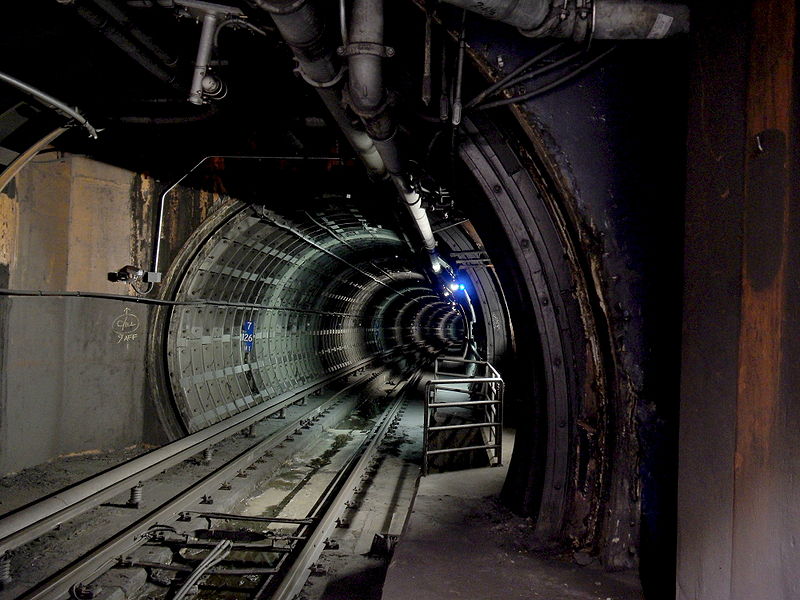 Toward the Transbay Tube in San Francisco