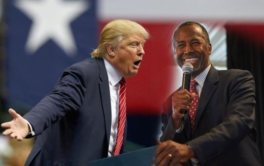 Ben Carson closing in fast on Donald Trump NYT  CBS News poll