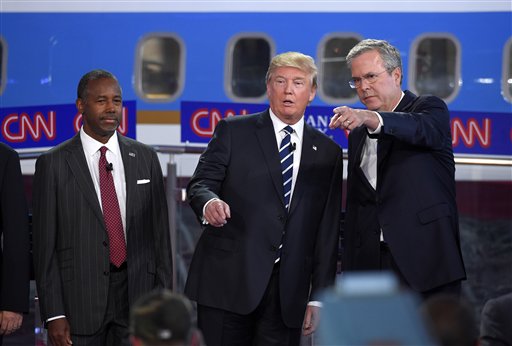 Donald Trump Jeb Bush Ben Carson