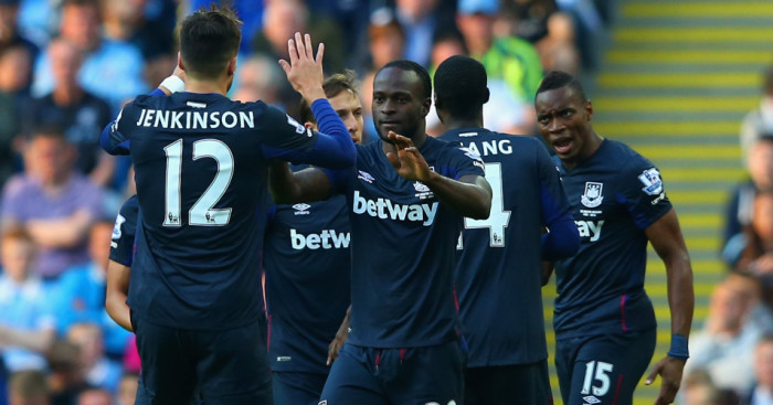 Victor Moses: Celebrates his opener