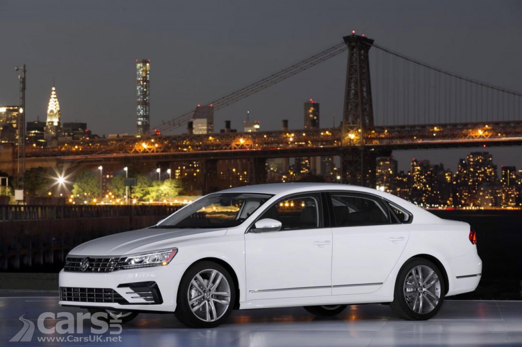 2016 Volkswagen Passat revealed in the US