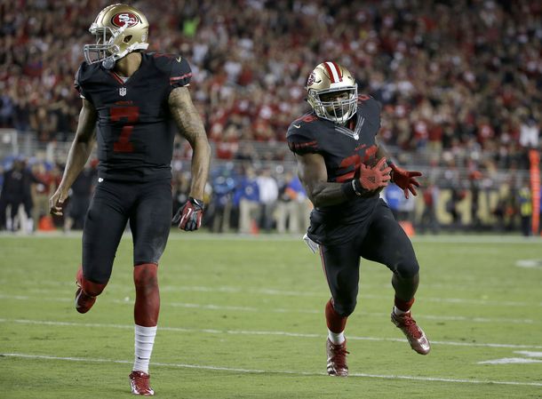 Carlos Hyde runs for two touchdowns 49ers top Vikings 20-3