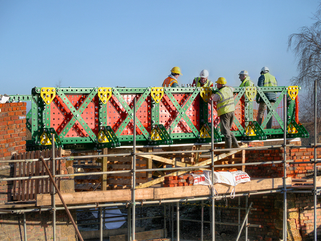 Meccano bridge Bolton Nob End