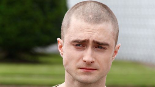 Daniel Radcliffe of'Harry Potter fame cuts his hair for a new role as an FBI undercover agent infiltrating a neo Nazi group