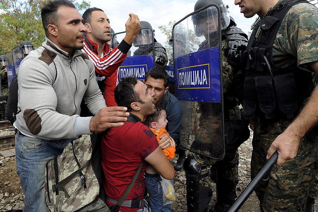 Refugees flee imperialist war face racism in Europe