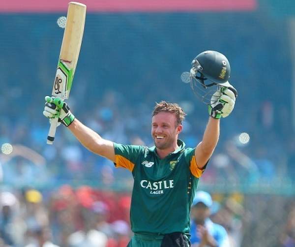 AB de Villiers came up with a fabulous century to power South Africa past 300