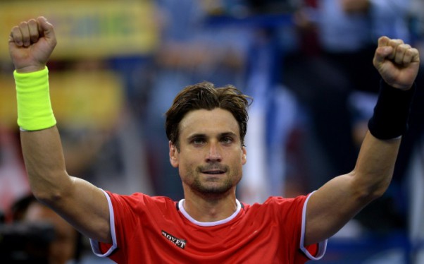 AFP  Manan VatsyayanaSpain's David Ferrer celebrates reaching the Malaysian Open final in Kuala Lumpur