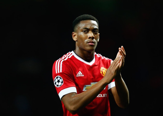 Anthony Martial of Manchester United