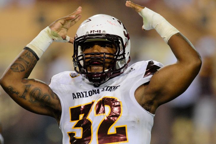 Antonio Longino and the ASU defense will try to derail the UCLA Bruin attack this Saturday- Matt Kartozian-USA TODAY Sports