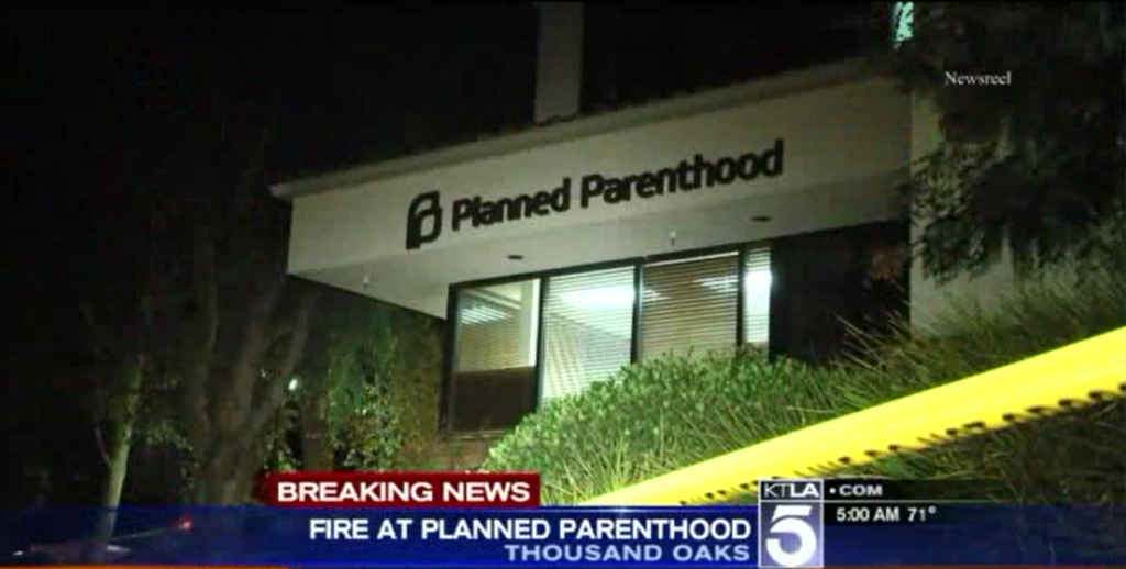 Planned Parenthood fire ruled arson