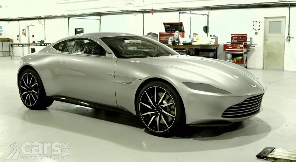 Aston Martin DB10 behind the scenes on James Bond SPECTRE