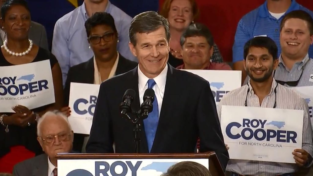 Roy Cooper announces his run for governor