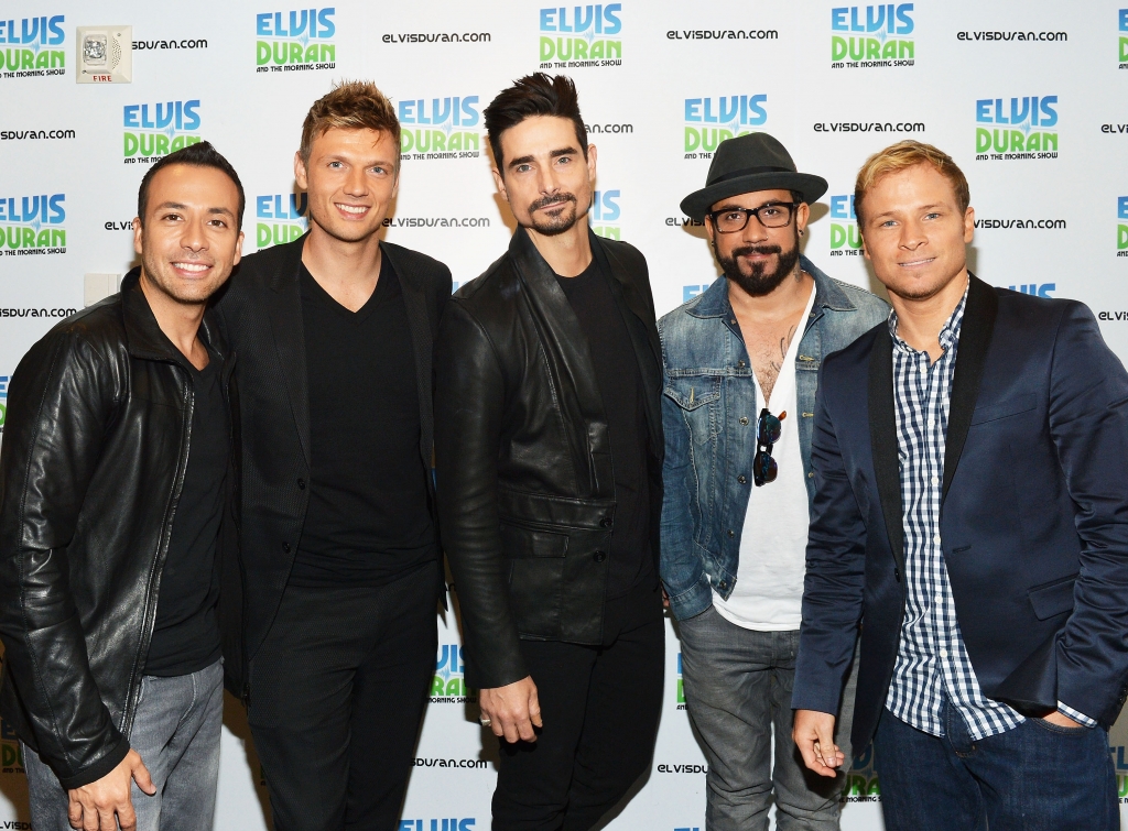 Backstreet Boys Visit Elvis Duran Z100 Morning Show