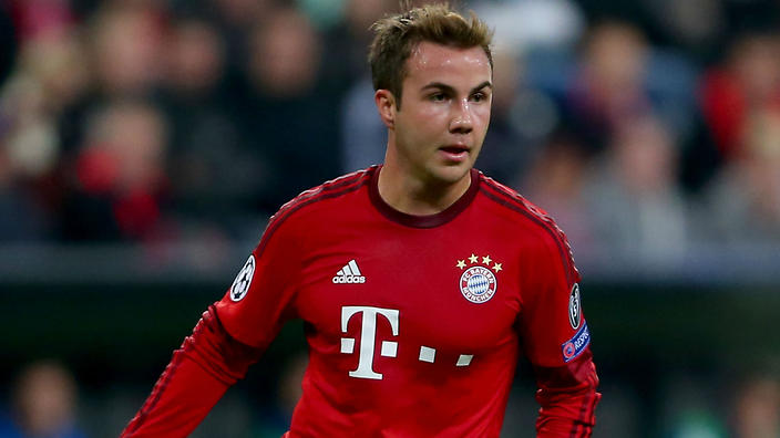 Bayern Munich attacker Mario Gotze      
        
            
    
               Show Grid