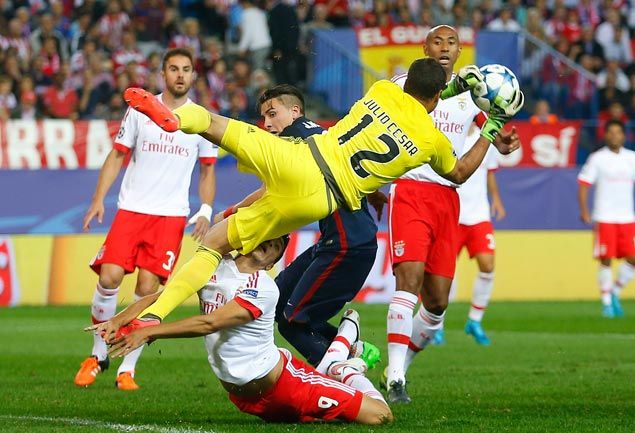 Benfica scores come-from-behind win over Atletico Madrid to take control in Champions League group