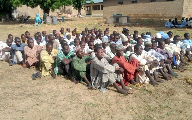 Boko Haram insurgents that surrendered