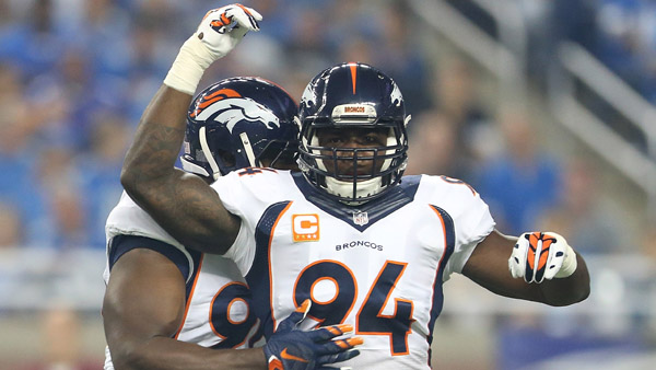 Broncos outside linebacker De Marcus Ware was named AFC Defensive Player of the Month for September