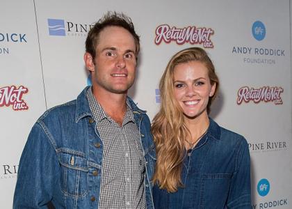 Newly expecting couple Brooklyn Decker and Andy Roddick attend the 10th Annual Andy Roddick Foundation Gala at ACL Live